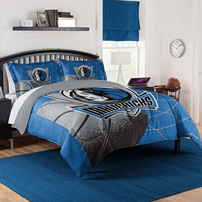 Sweet Home Collection - NBA Dallas Mavericks Comforter & Pillow Sham Set- Full/Queen - Multicolored Sweet Home Collection - NBA Dallas Mavericks Comforter & Pillow Sham Set- Full/Queen - Multicolored