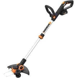 WORX - 20V 12" Cordless Straight Shaft Grass Trimmer & Edger (1 x 2.0 Ah Battery and 1 x Charger) - Black WORX - 20V 12" Cordless Straight Shaft Grass Trimmer & Edger (1 x 2.0 Ah Battery and 1 x Charger) - Black