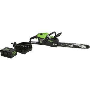 Greenworks - PRO 18 in. 60-Volt Battery Cordless Chainsaw with 4.0 Ah Battery and 6.0 Amp Charger - Green Greenworks - PRO 18 in. 60-Volt Battery Cordless Chainsaw with 4.0 Ah Battery and 6.0 Amp Charger - Green