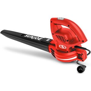 Sun Joe - Electric All Purpose Leaf Blower, 6 Amp Motor, 155MPH Air Speed, SBJ597E - Red Sun Joe - Electric All Purpose Leaf Blower, 6 Amp Motor, 155MPH Air Speed, SBJ597E - Red