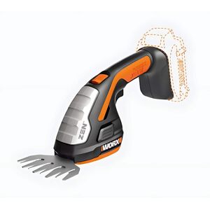 WORX - WG801.9 20V Power Share 4" Cordless Shear and 8" Shrubber Trimmer - Tool Only - Black WORX - WG801.9 20V Power Share 4" Cordless Shear and 8" Shrubber Trimmer - Tool Only - Black