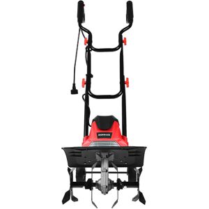 Costway - 14-Inch 10 Amp Corded Electric Tiller and Cultivator 9" Tilling Depth - Red,Black Costway - 14-Inch 10 Amp Corded Electric Tiller and Cultivator 9" Tilling Depth - Red,Black