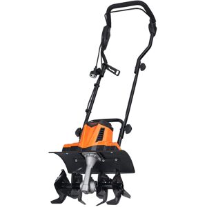 VEVOR - 10 Amp Electric Tiller, 14" Tilling Width 3.94" Tilling Depth Corded Electric Tiller/Cultivator, Steel Mn Tines - Black VEVOR - 10 Amp Electric Tiller, 14" Tilling Width 3.94" Tilling Depth Corded Electric Tiller/Cultivator, Steel Mn Tines - Black
