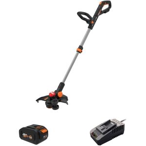 WORX - Nitro 20V 13'' Cordless Straight Shaft Grass Trimmer (1 x 4.0 Ah Battery & 1 x Charger) - Black WORX - Nitro 20V 13'' Cordless Straight Shaft Grass Trimmer (1 x 4.0 Ah Battery & 1 x Charger) - Black