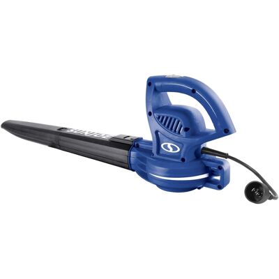 Sun Joe - Electric All Purpose Leaf Blower, 6 Amp Motor, 155MPH Speed, SBJ597E-SJB - Blue Sun Joe - Electric All Purpose Leaf Blower, 6 Amp Motor, 155MPH Speed, SBJ597E-SJB - Blue