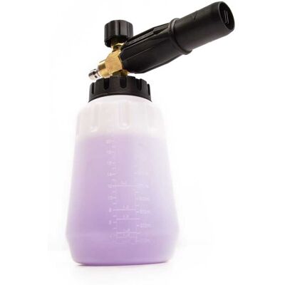 Greenworks - Pressure Washer Foam Cannon Attachment - Gray Greenworks - Pressure Washer Foam Cannon Attachment - Gray