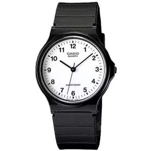 Casio - Men's Classic Analog Watch with White Dial - MQ-24-7B - Black Casio - Men's Classic Analog Watch with White Dial - MQ-24-7B - Black