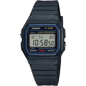 Casio - Men's Classic Digital Watch with Strap - F-91W-1 - Black Casio - Men's Classic Digital Watch with Strap - F-91W-1 - Black