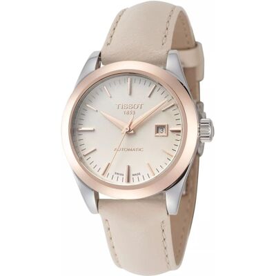 Tissot - T-My Lady 18K Gold Automatic T930.007.46.261.00 T9300074626100 Women's Watch - Cream Tissot - T-My Lady 18K Gold Automatic T930.007.46.261.00 T9300074626100 Women's Watch - Cream