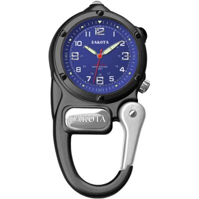 Dakota - Mini Clip Microlight, Quality Pocket Watch, LED Flashlight, Premium Durability Outdoor Gifts for Men - Black Dakota - Mini Clip Microlight, Quality Pocket Watch, LED Flashlight, Premium Durability Outdoor Gifts for Men - Black