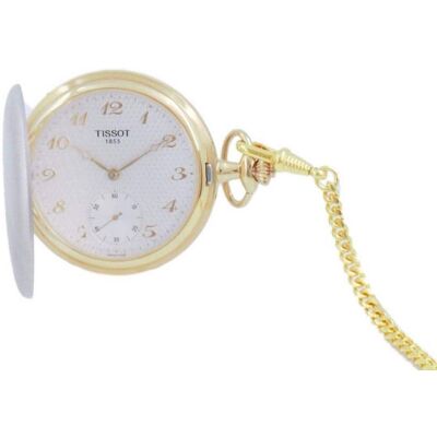 Tissot - T-Pocket Savonnettes Quartz T83.9.459.32 T83945932 Pocket Watch - White Tissot - T-Pocket Savonnettes Quartz T83.9.459.32 T83945932 Pocket Watch - White