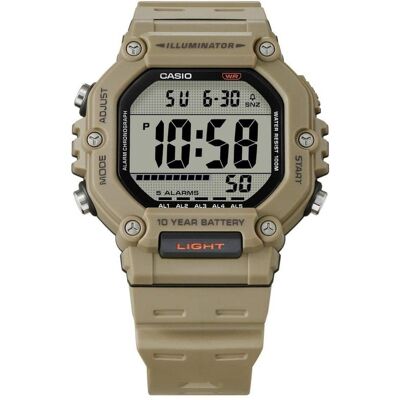 Casio - Digital Resin Strap Quartz AE-1600H-5AV 100M Men's Watch - Black Casio - Digital Resin Strap Quartz AE-1600H-5AV 100M Men's Watch - Black