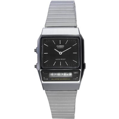 Casio - Vintage Analog Digital Dial Quartz AQ-800E-1A AQ800E-1 Unisex Watch - Black Casio - Vintage Analog Digital Dial Quartz AQ-800E-1A AQ800E-1 Unisex Watch - Black