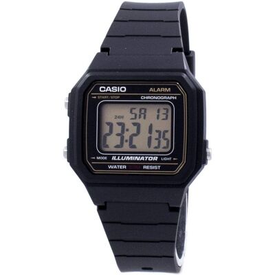 Casio - Classic Illuminator Chronograph Alarm W-217H-9AV W217H-9AV Men's Watch - Gold Casio - Classic Illuminator Chronograph Alarm W-217H-9AV W217H-9AV Men's Watch - Gold
