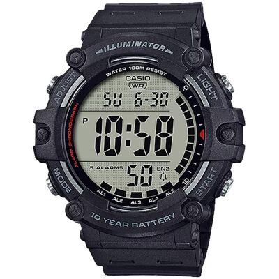 Casio - Men’s Digital Sport Watch with Dial - AE-1500WH-1AV - Black Casio - Men’s Digital Sport Watch with Dial - AE-1500WH-1AV - Black