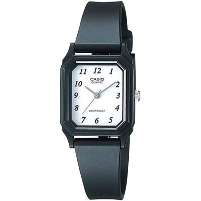 Casio - Women’s Analog Watch White Dial - LQ-142-7B - Black Casio - Women’s Analog Watch White Dial - LQ-142-7B - Black