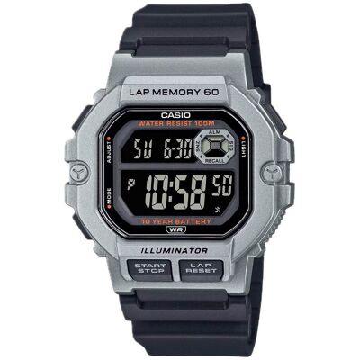 Casio - Men's Digital Watch with Band - WS-1400H-1BVCF - Black Casio - Men's Digital Watch with Band - WS-1400H-1BVCF - Black