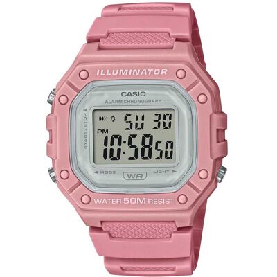 Casio - Women’s Digital Sports Watch - W-218HC-4AVCF - Pink Casio - Women’s Digital Sports Watch - W-218HC-4AVCF - Pink