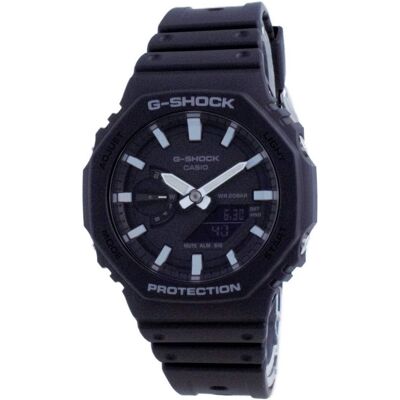 Casio - G-Shock Carbon Core Guard Analog Digital Quartz Diver's GA-2100-1A GA2100-1 200M Men's Watch - Black Casio - G-Shock Carbon Core Guard Analog Digital Quartz Diver's GA-2100-1A GA2100-1 200M Men's Watch - Black
