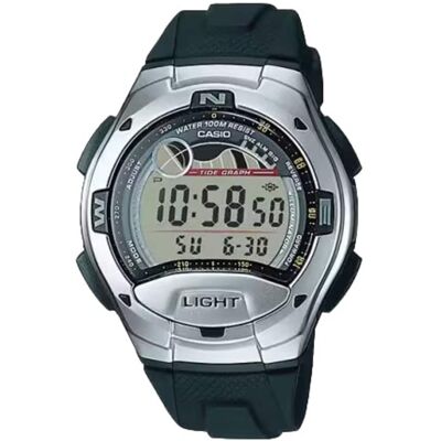 - Men’s Digital Tide Graph Sport Watch - Casio W‑753‑1AV - Black - Men’s Digital Tide Graph Sport Watch - Casio W‑753‑1AV - Black