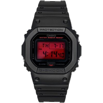 Casio - G-SHOCK Origin Digital Quartz DW-5600BBR-1 Mens Watch 200M Alarm Chrono Stopwatch Backlight - Black and red Casio - G-SHOCK Origin Digital Quartz DW-5600BBR-1 Mens Watch 200M Alarm Chrono Stopwatch Backlight - Black and red