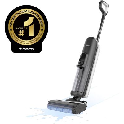 Tineco - FloorWasher Pet5 Cordless Wet Dry Vacuum Cleaner & Mop, Self-Cleaning, Anti-Tangle Brush, Hard Floor Scrubber, Pet Hair - Black Tineco - FloorWasher Pet5 Cordless Wet Dry Vacuum Cleaner & Mop, Self-Cleaning, Anti-Tangle Brush, Hard Floor Scrubber, Pet Hair - Black