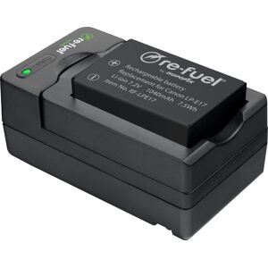 Digipower - Digital camera battery & charger kit, replacement for Canon LP-E17 battery and OEM charger - Black Digipower - Digital camera battery & charger kit, replacement for Canon LP-E17 battery and OEM charger - Black