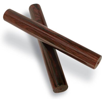 Latin Percussion - Wood Clave Pair 8 Inch Hardwood Percussion Instrument Traditional Latin Rhythm Stick Set Latin Percussion - Wood Clave Pair 8 Inch Hardwood Percussion Instrument Traditional Latin Rhythm Stick Set