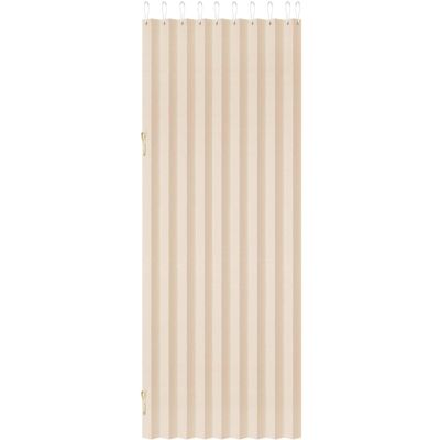 VEVOR - Accordion Door, 47 x 78 inch, Blackout Fabric Folding Magnetic Door Curtain, with Hanging Hooks, Interior Room Divider - Beige VEVOR - Accordion Door, 47 x 78 inch, Blackout Fabric Folding Magnetic Door Curtain, with Hanging Hooks, Interior Room Divider - Beige