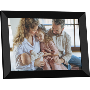 RadioShack - 10.1" Digital Photo Frame Compatible with Frameo App Touchscreen and Wi-Fi, HD 1080P RadioShack - 10.1" Digital Photo Frame Compatible with Frameo App Touchscreen and Wi-Fi, HD 1080P