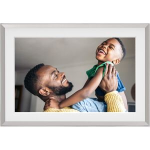 Aura Home - Aura Carver Mat 10 Digital Wifi Photo Frame-Sandstone with Paper Mat - Sandstone (Light) Aura Home - Aura Carver Mat 10 Digital Wifi Photo Frame-Sandstone with Paper Mat - Sandstone (Light)