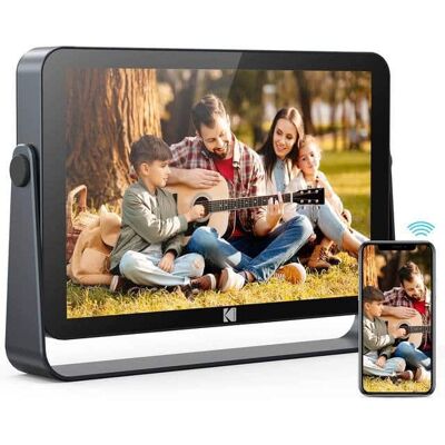 Kodak - RWF-109 10.1 inch 1920x1200 IPS FHD-2+32GB, Smoky Touch Screen, Wifi Digital Photo frame - Gray Kodak - RWF-109 10.1 inch 1920x1200 IPS FHD-2+32GB, Smoky Touch Screen, Wifi Digital Photo frame - Gray