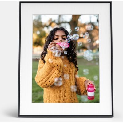 Aura Home - Aura Walden 15" Digital Wifi Photo Frame-Carbon with Paper Mat - Carbon (Dark) Aura Home - Aura Walden 15" Digital Wifi Photo Frame-Carbon with Paper Mat - Carbon (Dark)
