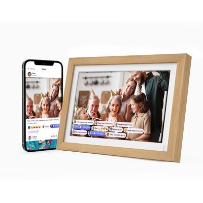 myFirst - Frame Live - Wi-Fi Digital Photo Frame with Touch Screen - White myFirst - Frame Live - Wi-Fi Digital Photo Frame with Touch Screen - White