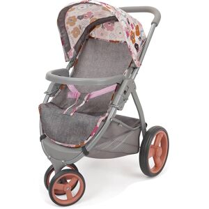 509 Crew - Melange Flora - Mabelle 3-Wheel Doll Jogger Stroller - Dolls 24", 3+ 509 Crew - Melange Flora - Mabelle 3-Wheel Doll Jogger Stroller - Dolls 24", 3+