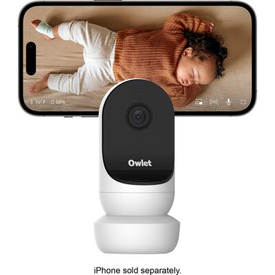 Owlet - Cam 2 (Gen 2) Smart Baby Monitor - White Owlet - Cam 2 (Gen 2) Smart Baby Monitor - White