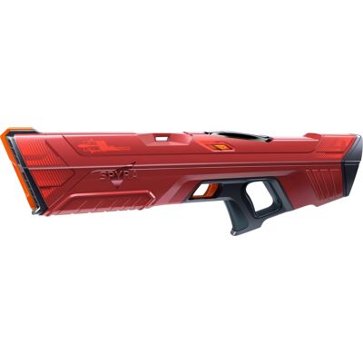 SPYRA - Electric Water Blaster Outdoor Squirt for Pool Games, SpyraFour - Red SPYRA - Electric Water Blaster Outdoor Squirt for Pool Games, SpyraFour - Red