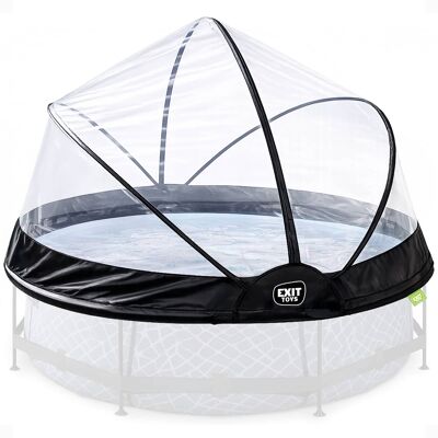 EXIT Toys - 8ft Round Multifunctional Pool Cover Dome for Outdoor Swimming Pools EXIT Toys - 8ft Round Multifunctional Pool Cover Dome for Outdoor Swimming Pools