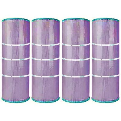 Hurricane - 4 Pack HF7477-04P Platinum Purple Pool and Spa Cartridge Replacement Hurricane - 4 Pack HF7477-04P Platinum Purple Pool and Spa Cartridge Replacement