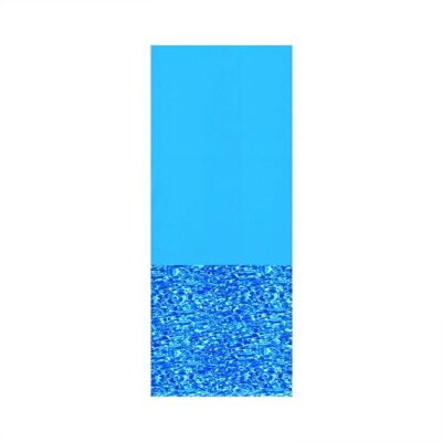 Swimline - 18-Ft Round Above Ground Swimming Pool Wall Overlap Liner, Swirl Blue Swimline - 18-Ft Round Above Ground Swimming Pool Wall Overlap Liner, Swirl Blue
