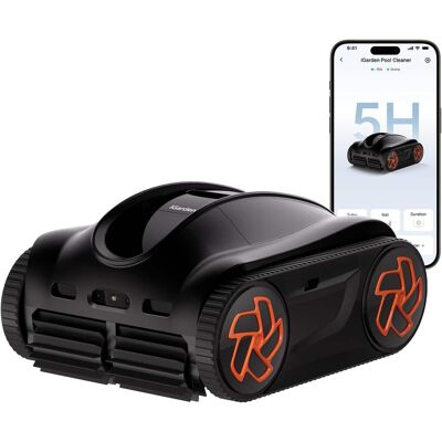iGARDEN - K-AI Series Robotic Pool Cleaner, 5H Runtime, Dual-Camera AI Vision iGARDEN - K-AI Series Robotic Pool Cleaner, 5H Runtime, Dual-Camera AI Vision