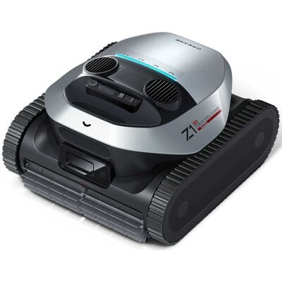 Dreame - Z1 Pro Cordless Robotic Pool Cleaner for In-Ground Pools, 2160 sq ft Max, 180 Min Runtime – Silver/Black - Silvery/Black Dreame - Z1 Pro Cordless Robotic Pool Cleaner for In-Ground Pools, 2160 sq ft Max, 180 Min Runtime – Silver/Black - Silvery/Black