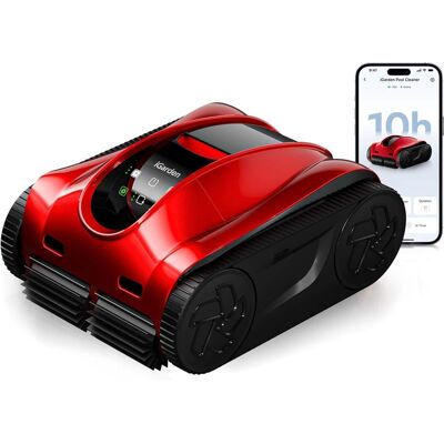 iGARDEN - K Pro Cordless Robotic Pool Cleaner, 10H Runtime for Inground Pools iGARDEN - K Pro Cordless Robotic Pool Cleaner, 10H Runtime for Inground Pools