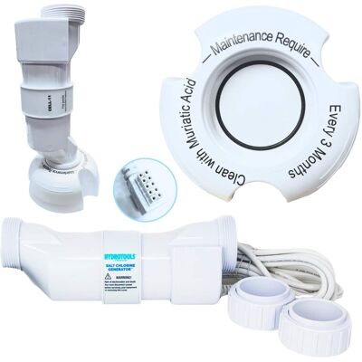 Swimline - 87625 Salt Replacement Cell for Water Chlorine System, 25K Gallon Pools - White Swimline - 87625 Salt Replacement Cell for Water Chlorine System, 25K Gallon Pools - White