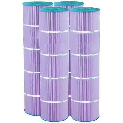 Hurricane - 4 Pack HF7471-04P Platinum Pool Filter Cartridge Replacement - Purple Hurricane - 4 Pack HF7471-04P Platinum Pool Filter Cartridge Replacement - Purple
