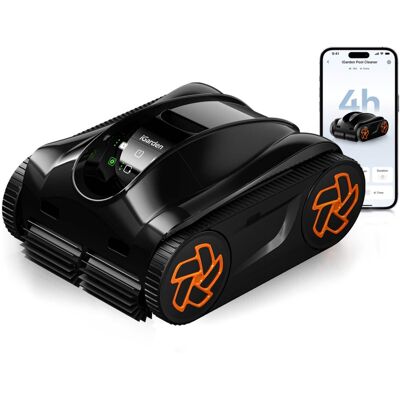 iGARDEN - Pool Cleaner Robot, 4H Cordless Robotic Pool Vacuum for Inground & Above Ground Pools iGARDEN - Pool Cleaner Robot, 4H Cordless Robotic Pool Vacuum for Inground & Above Ground Pools
