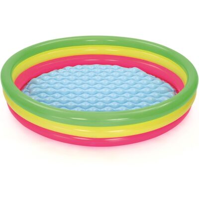 Bestway - H2OGO! 60" x H12" Summer Set Pool - Multicolored Bestway - H2OGO! 60" x H12" Summer Set Pool - Multicolored