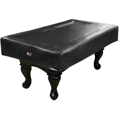 GSE Games & Sports Expert - 9' Heavy Duty Leatherette Pool Table Covers, Waterproof & Tearproof Cover for Pool Table - Black GSE Games & Sports Expert - 9' Heavy Duty Leatherette Pool Table Covers, Waterproof & Tearproof Cover for Pool Table - Black