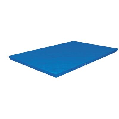Bestway - Rectangular 118" x 79" Above Ground Outdoor Swimming Pool Cover, Blue Bestway - Rectangular 118" x 79" Above Ground Outdoor Swimming Pool Cover, Blue
