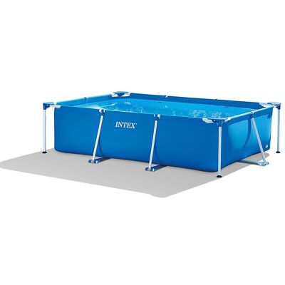 Intex - Kids Rectangular Frame Outdoor Above Ground Swimming Pool Intex - Kids Rectangular Frame Outdoor Above Ground Swimming Pool